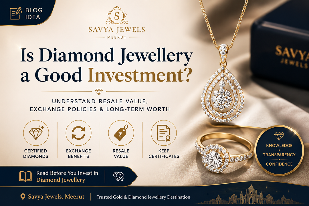 Is Diamond Jewellery a Good Investment? Resale & Exchange Rules Explained