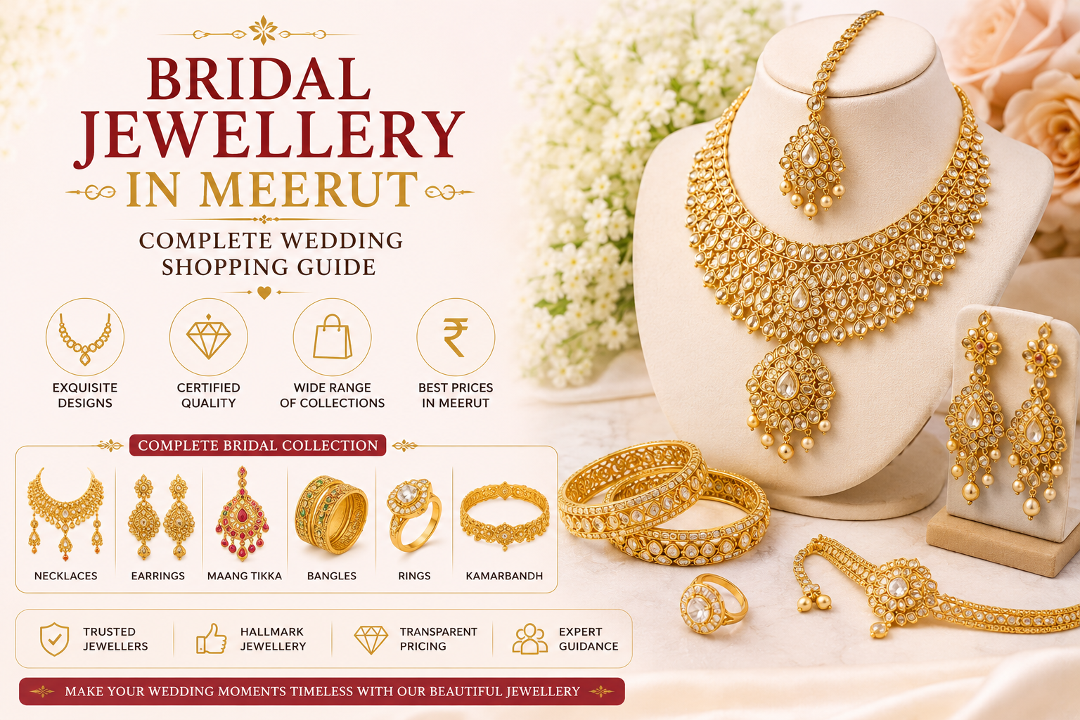 Bridal Jewellery in Meerut – Complete Wedding Shopping Guide