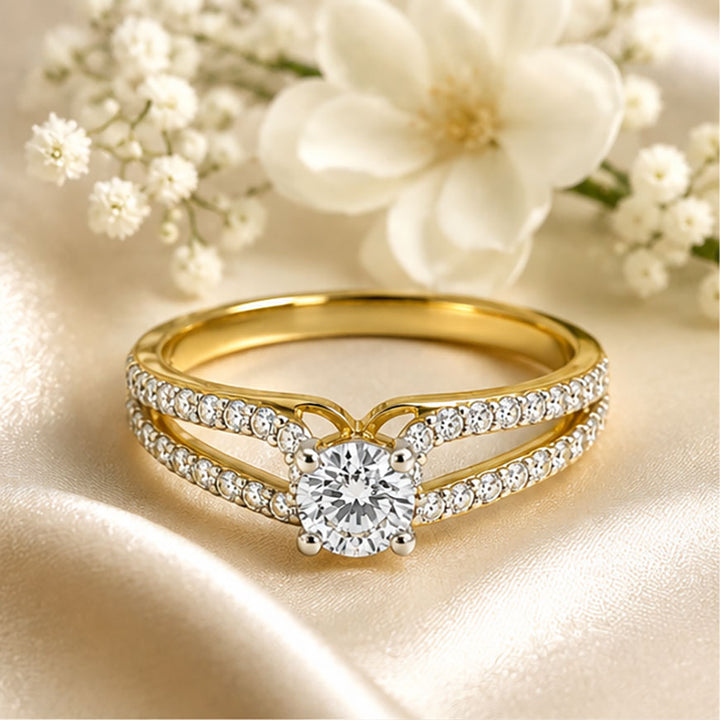 Diamond Solitaire Ring in 18Kt Gold | 0.71 Ct | IGI Certified