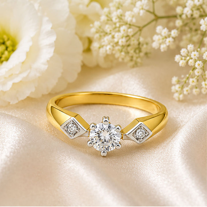 Diamond Solitaire Ring 0.58 Ct | 18Kt Gold | IGI Certified