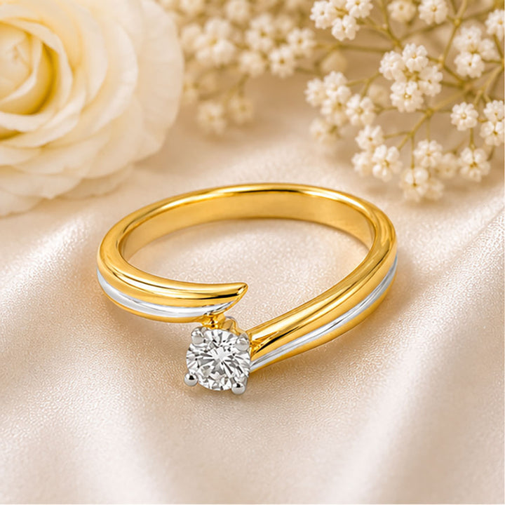 Diamond Solitaire Ring 0.33 Ct | 18Kt Gold | IGI Certified