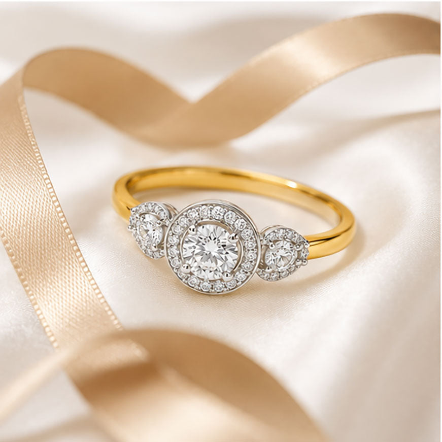 Diamond Solitaire Ring | BIS Hallmarked Gold | IGI Certified