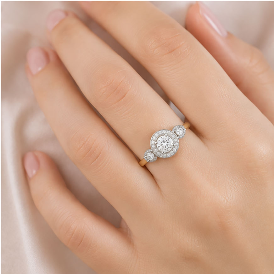 Diamond Solitaire Ring | BIS Hallmarked Gold | IGI Certified