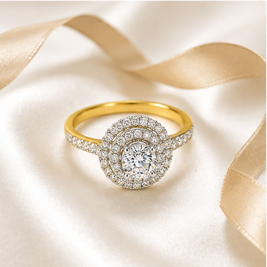 Diamond Solitaire Ring 0.94 Ct | 18Kt Gold | IGI Certified