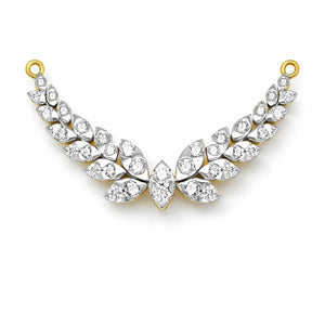 Best Evergreen Leaf Diamond Connector Tanmaniya in Meerut | Savya Jewels
