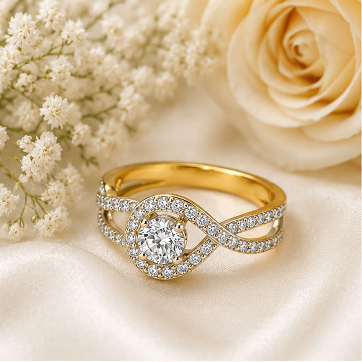Diamond Solitaire Ring 0.79 Ct | 18Kt Gold | Savya Jewels