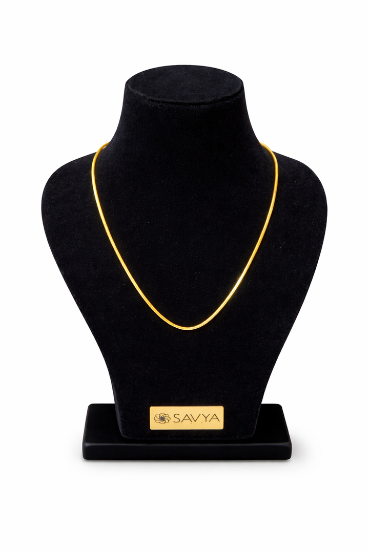Herringbone Gold Chain