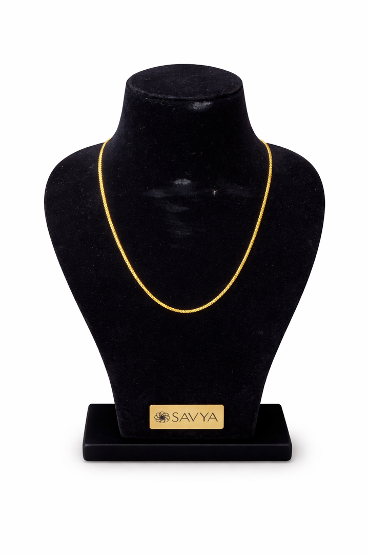 Wheat Spiga Gold Chain