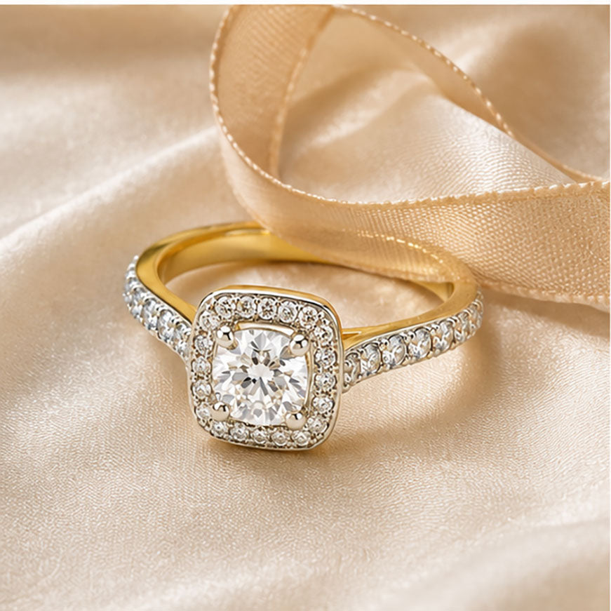 Diamond Solitaire Ring in 18Kt Gold | 0.63 Ct | IGI Certified