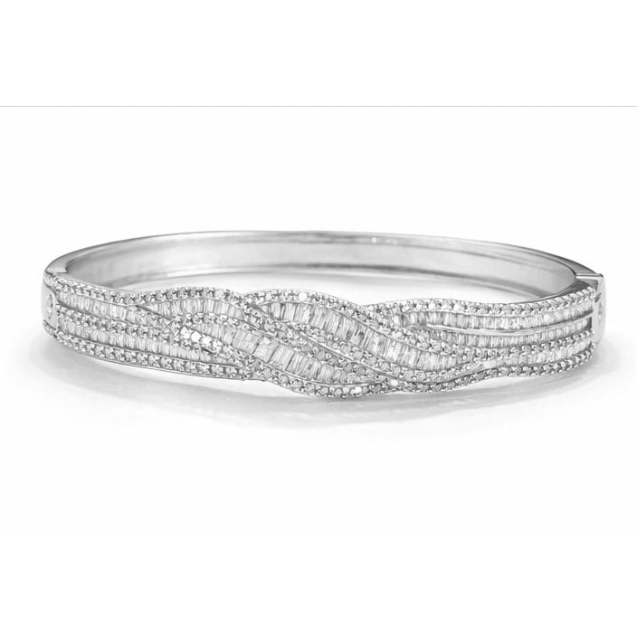 Best Classic Wave Diamond Bracelet in Meerut | Savya Jewels