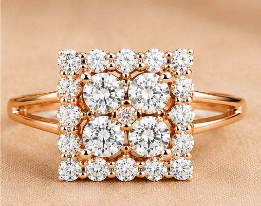 Diamond Dailywear Ring in 14Kt Gold | 0.41 Ct