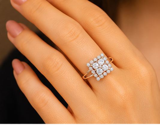 Diamond Dailywear Ring in 14Kt Gold | 0.41 Ct