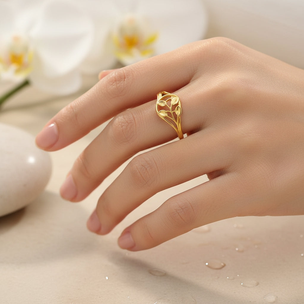 Simple Gold Ring