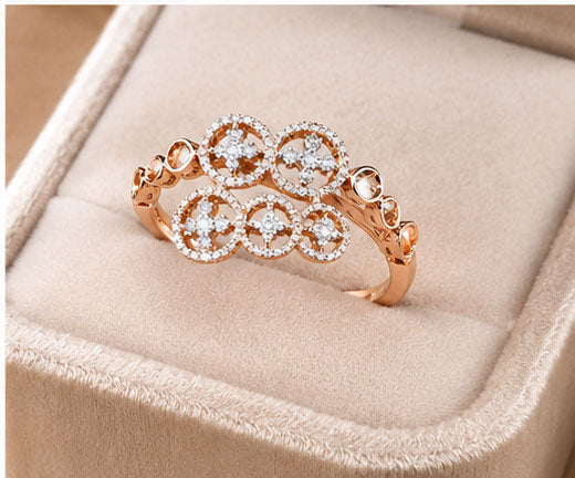 Diamond Dailywear Ring in 14Kt Gold | 0.26 Ct