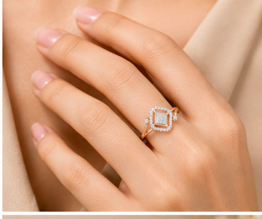 Diamond Dailywear Ring in 14Kt Gold | 0.15 Ct