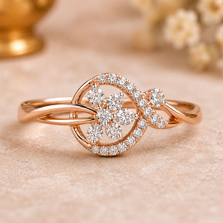Diamond Dailywear Ring in 14Kt Gold | 0.15 Ct