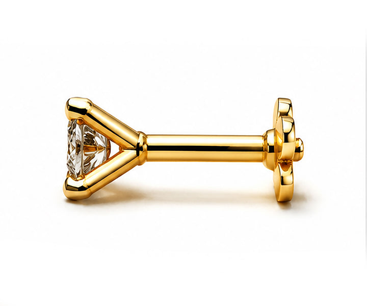 Diamond Nose Pin | Gold & Diamond Nose Pin | Savya Jewels
