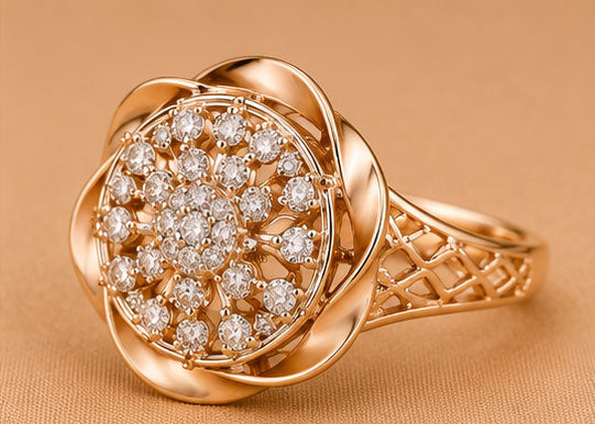 Diamond Dailywear Ring in 14Kt Gold | 0.81 Ct