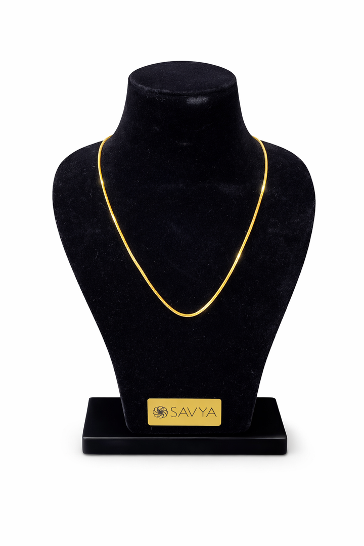 Box Link Gold Chain