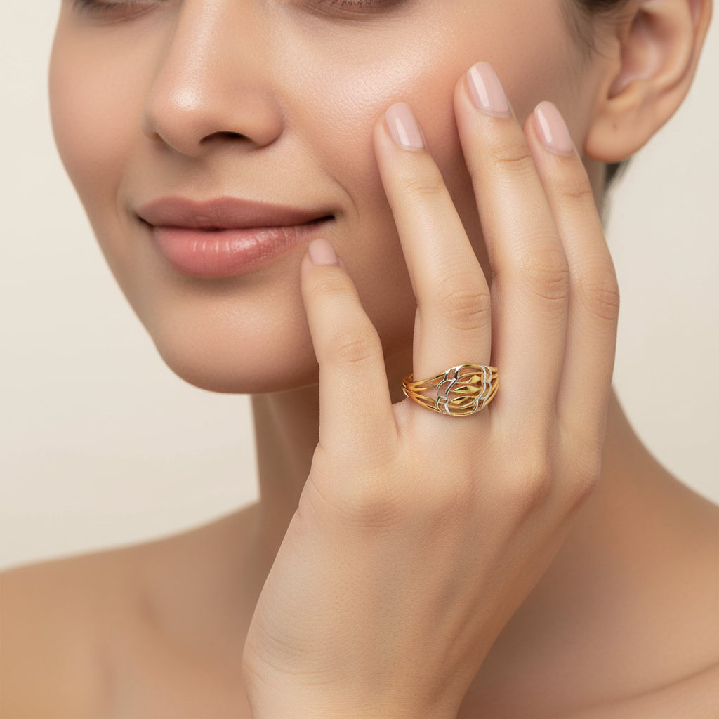 Party Wear Gold Ring
