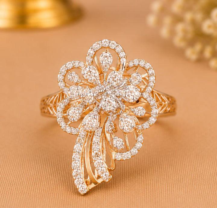 Diamond Dailywear Ring in 14Kt Gold | 0.74 Ct