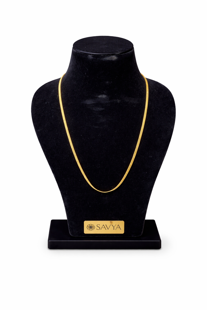 Mesh Omega Gold Chain