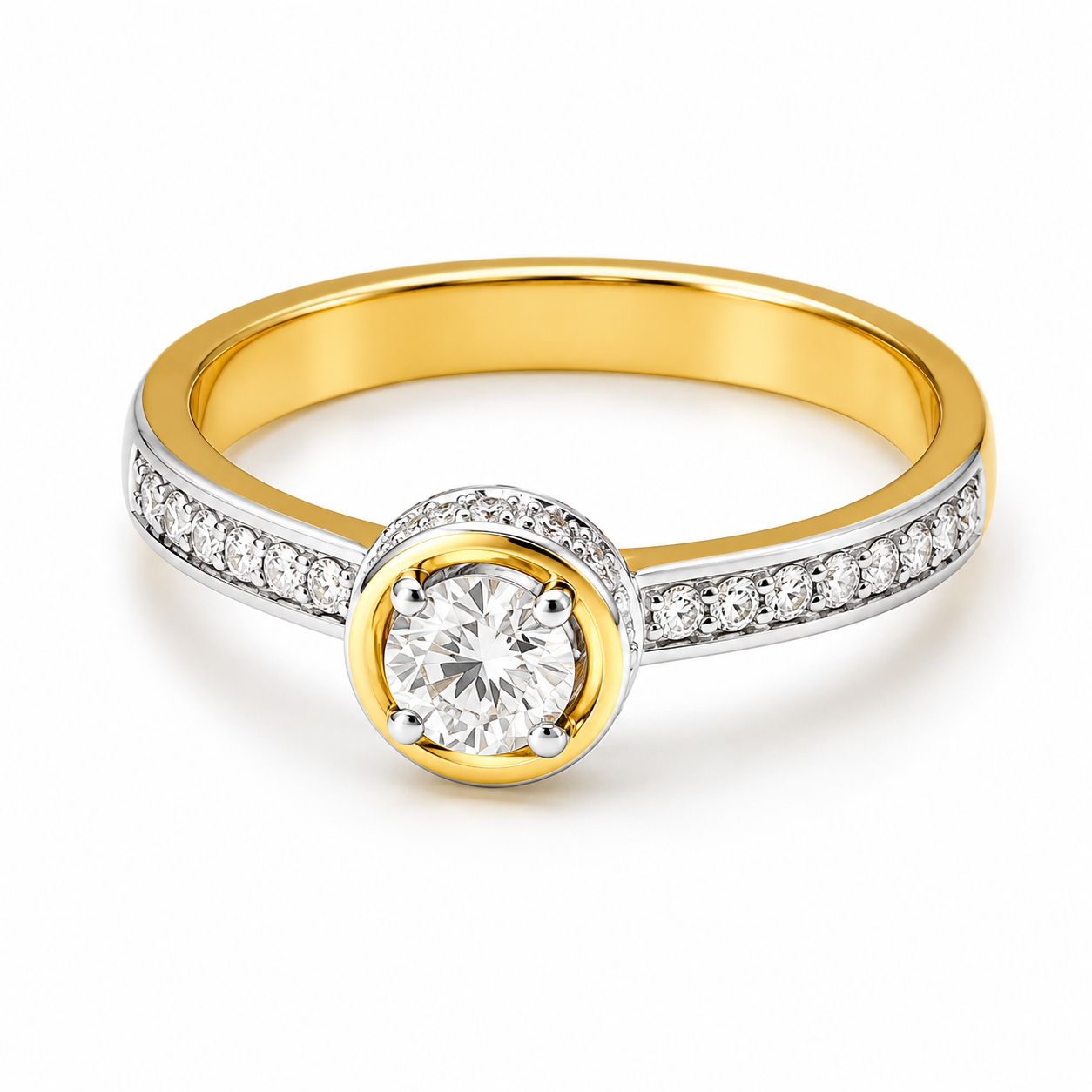 Diamond Solitaire Ring 0.64 Ct | 18Kt Gold | IGI Certified