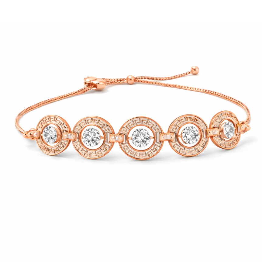 Best Classic Diamond Link Bracelet in Meerut | Savya Jewels