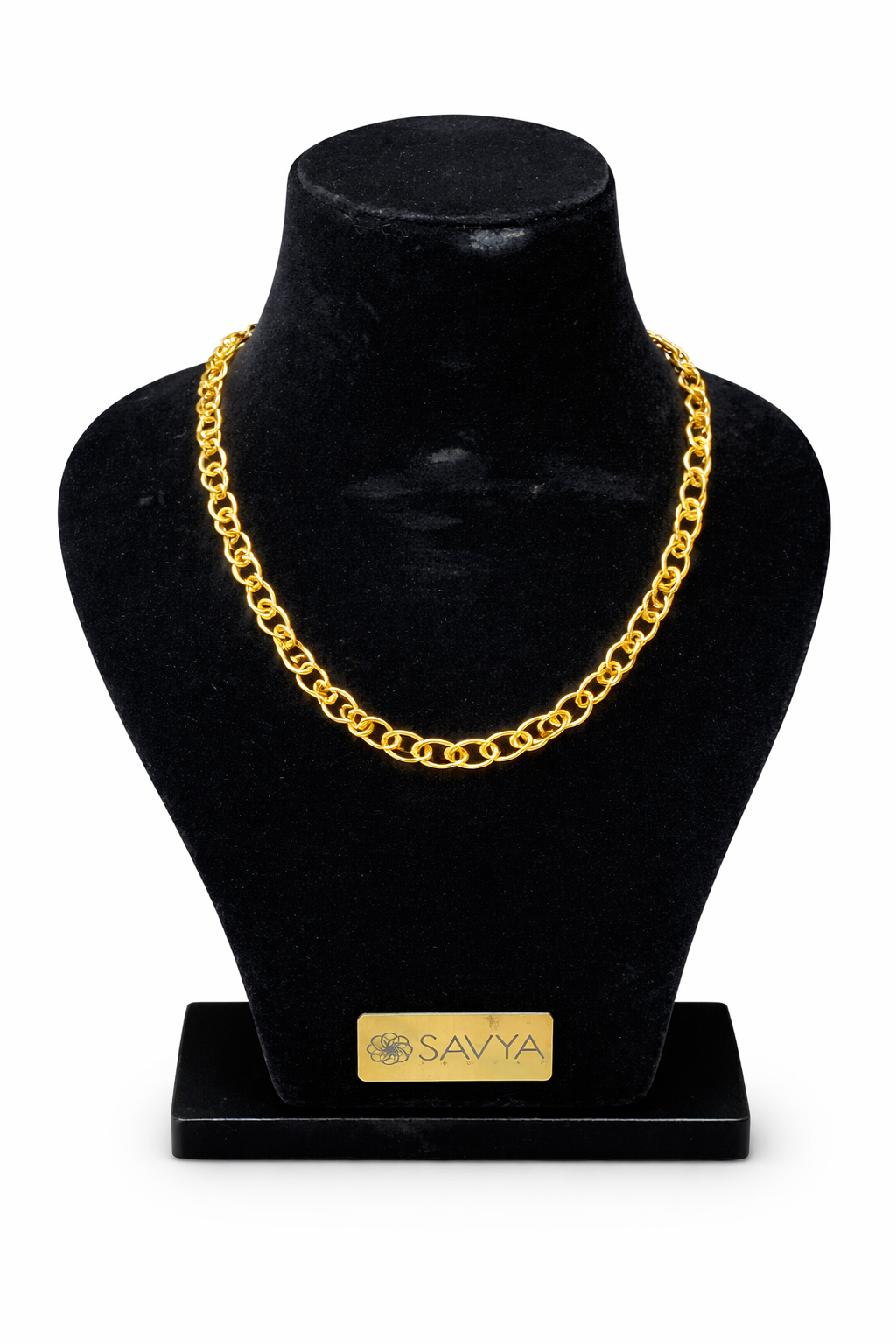 Oval Link Gold Chain