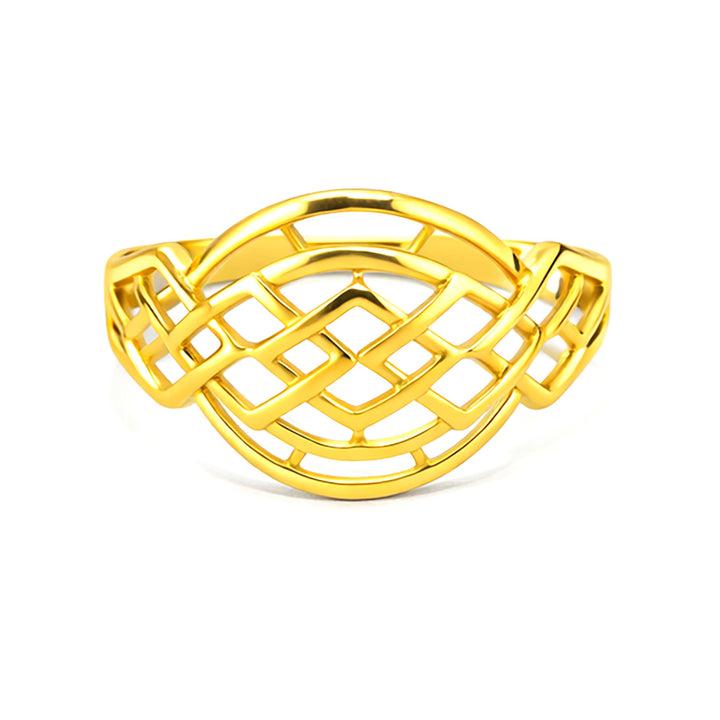 Elegant Gold Ring in 22Kt