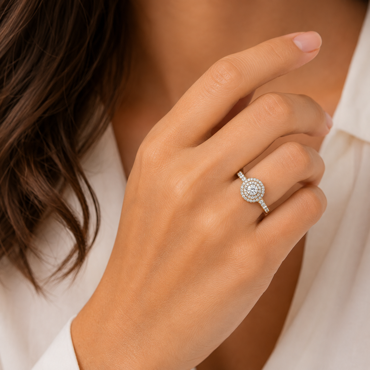 Diamond Solitaire Ring 0.94 Ct | 18Kt Gold | IGI Certified