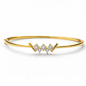 Timeless Trio Diamond Gold Bracelet