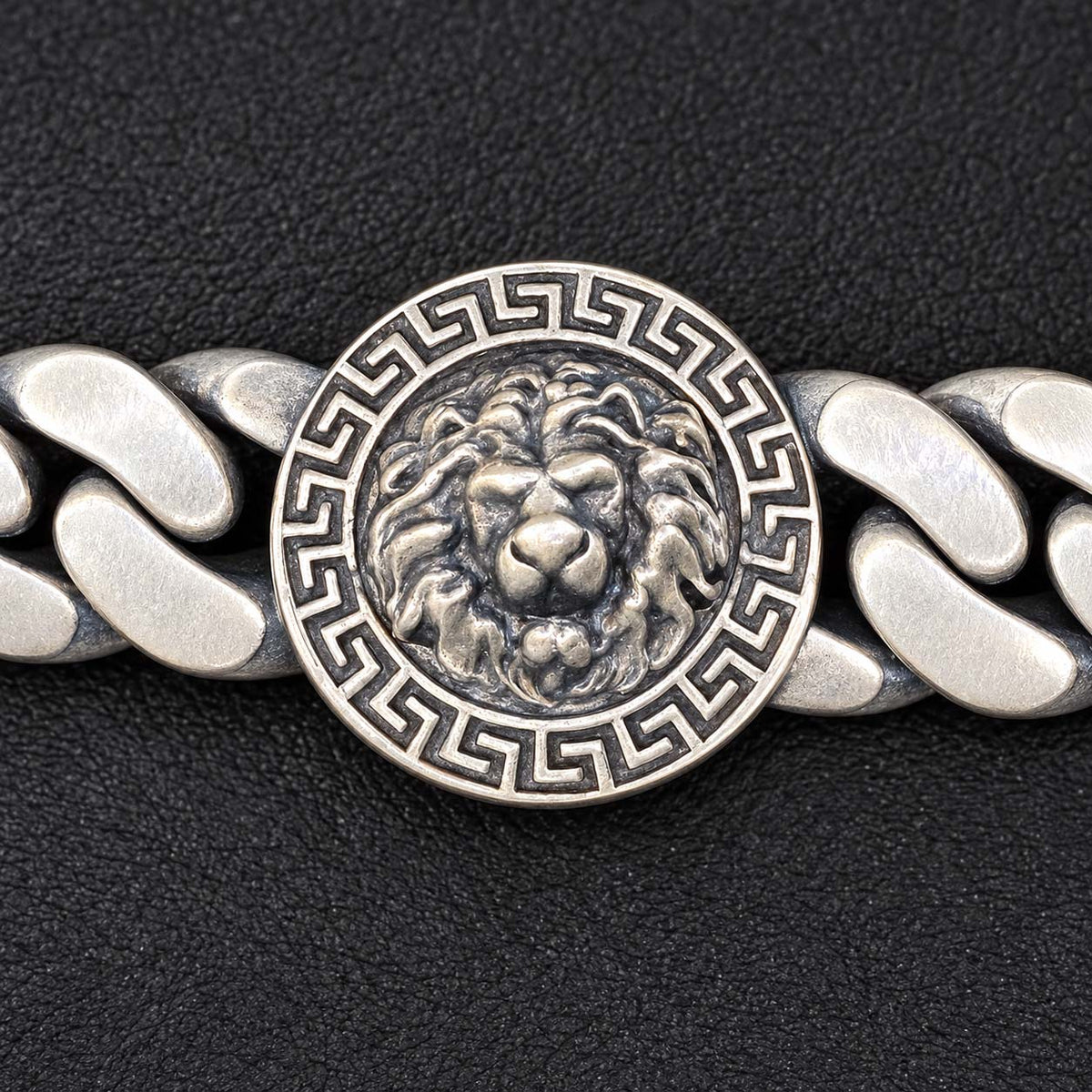 Polished 925 Sterling Silver Men's Bracelet - Savya Jewels
