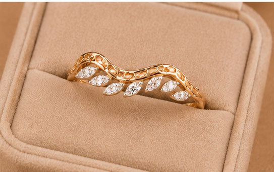 Minimal Diamond Ring in 14Kt Gold | 0.09 Ct