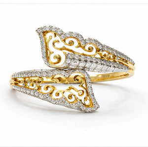 Best Antique Charm Diamond Filigree Bracelet in Meerut | Savya Jewels