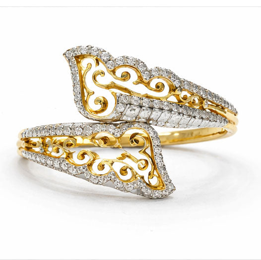 Best Antique Charm Diamond Filigree Bracelet in Meerut | Savya Jewels