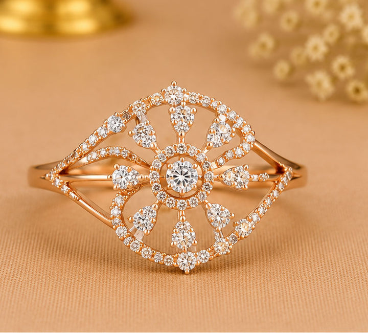 Minimal Diamond Ring in 14Kt Gold | 0.24 Ct