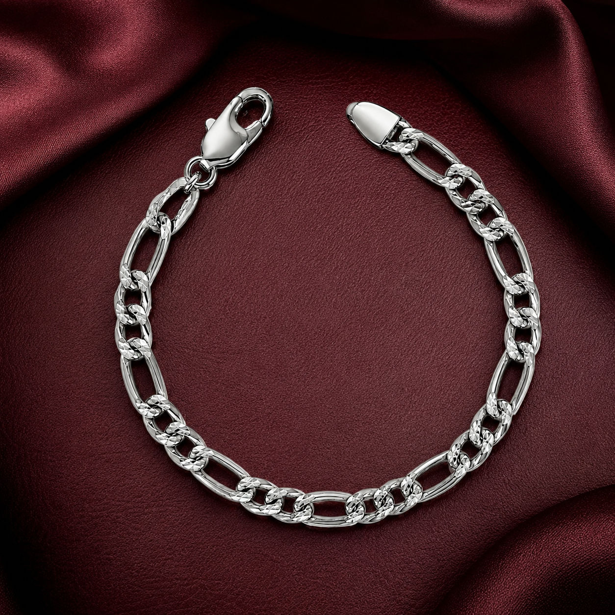 Platinum Men's Chain Bracelet | Pt950 20g | Savya Jewels