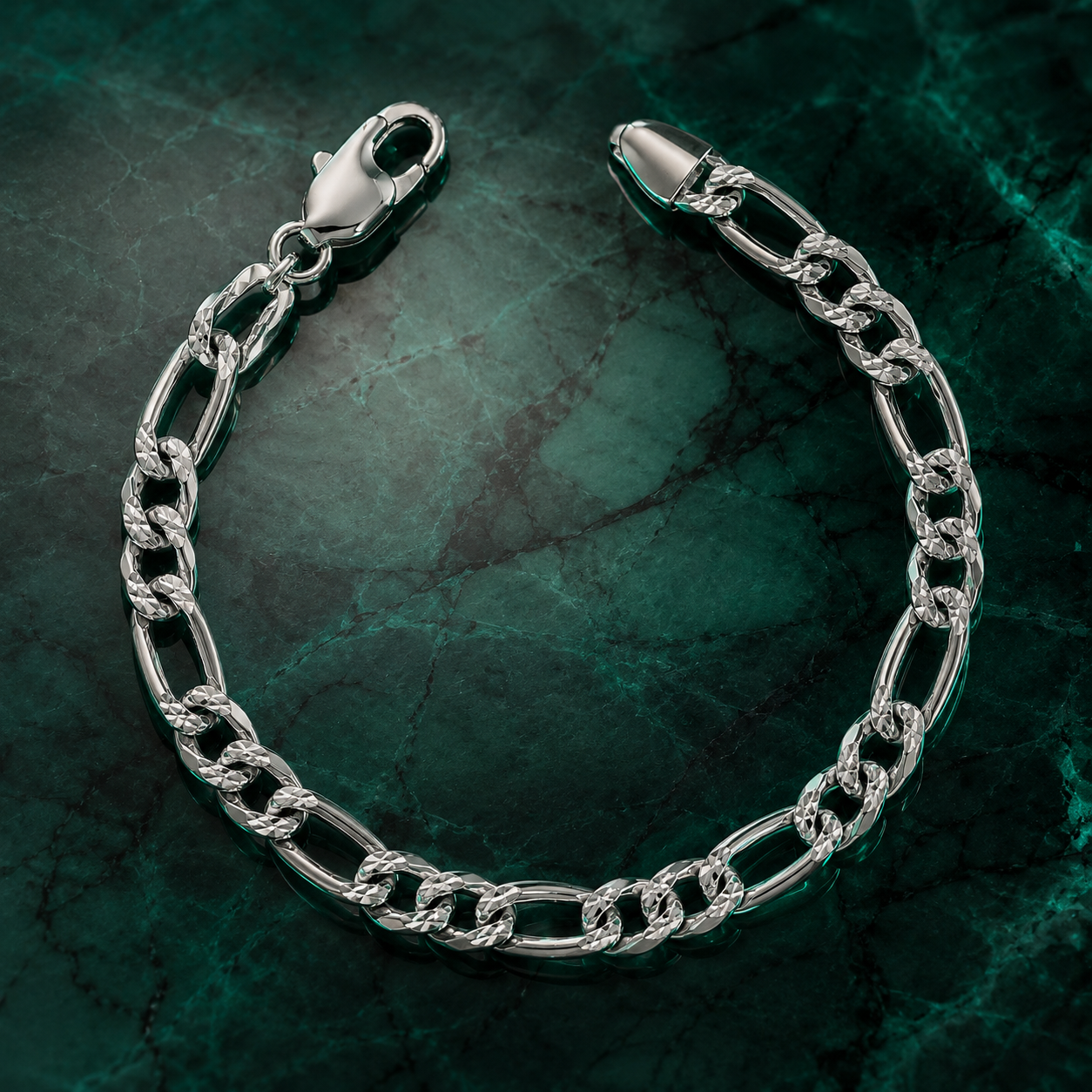 Platinum Men's Chain Bracelet | Pt950 20g | Savya Jewels