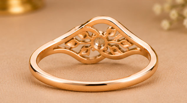 Diamond Dailywear Ring in 14Kt Gold | 0.29 Ct