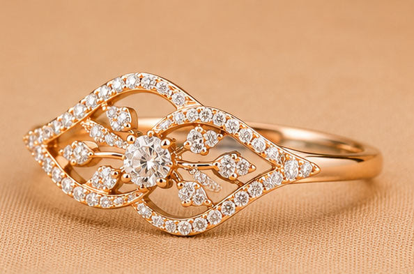 Diamond Dailywear Ring in 14Kt Gold | 0.29 Ct