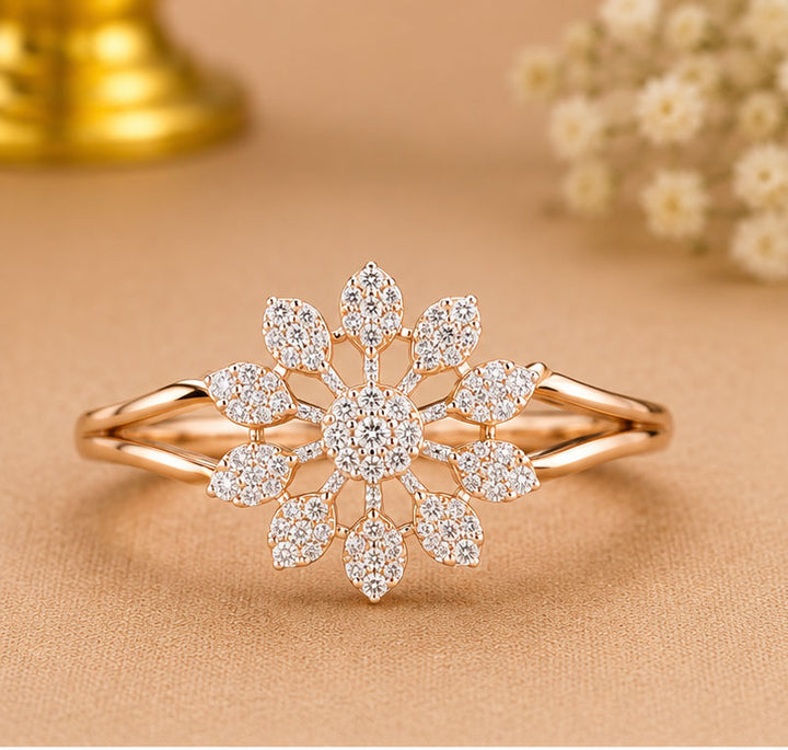 Diamond Dailywear Ring in 14Kt Gold | 0.22 Ct