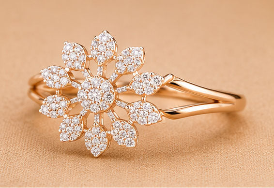 Diamond Dailywear Ring in 14Kt Gold | 0.22 Ct