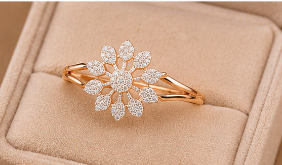 Diamond Dailywear Ring in 14Kt Gold | 0.22 Ct
