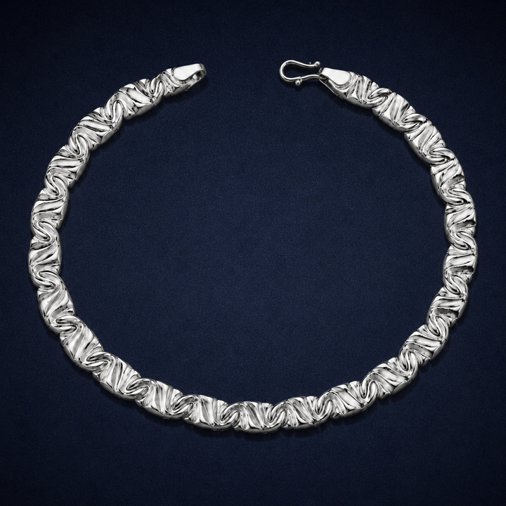 Platinum Men's Chain Bracelet Pt950