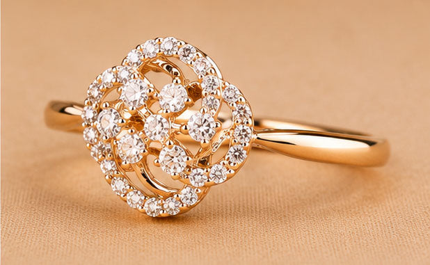 Diamond Dailywear Ring in 14Kt Gold | 0.31 Ct