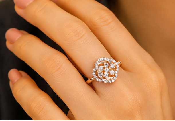 Diamond Dailywear Ring in 14Kt Gold | 0.31 Ct
