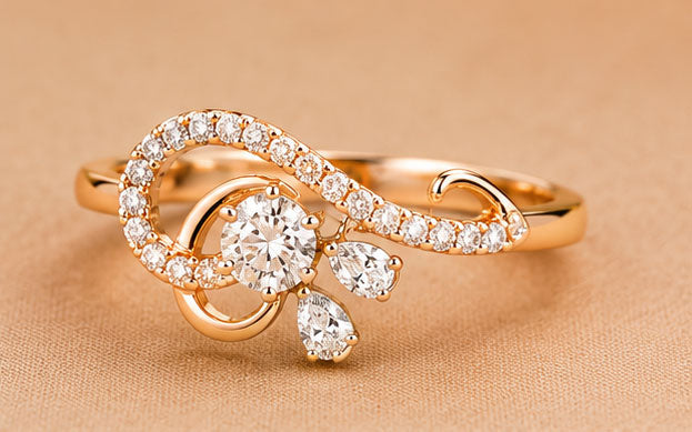 Diamond Dailywear Ring in 14Kt Gold | 0.20 Ct