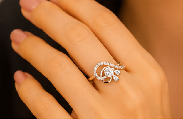 Diamond Dailywear Ring in 14Kt Gold | 0.20 Ct