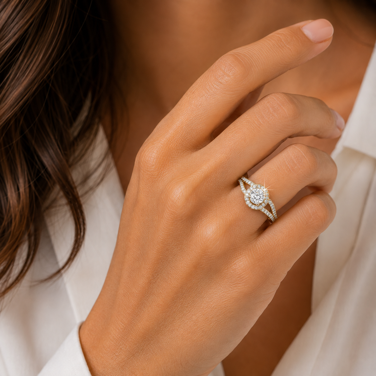 Diamond Solitaire Ring in 18Kt Gold | 0.71 Ct | IGI Certified